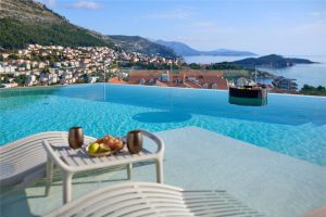 New! Dubrovnik villa with rooftop infinity Pool